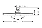 dush-verkhniy-hansgrohe-crometta-s-240-1-jet-lp-26725000