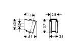 nastennyy-derzhatel-hansgrohe-porter-classic-28324000