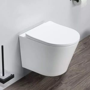 Унитаз подвесной Comforty с крышкой-сиденье Белый матовый 105MW