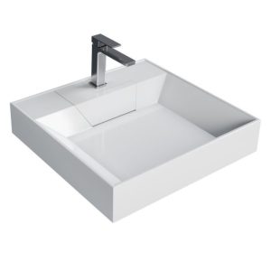 Раковина под стиральную машину Grossman Luxor 60 Белый глянцевый 11.R01.60.000