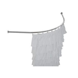 Карниз для ванны Aquanet Maldiva 150х90 Хром 175656