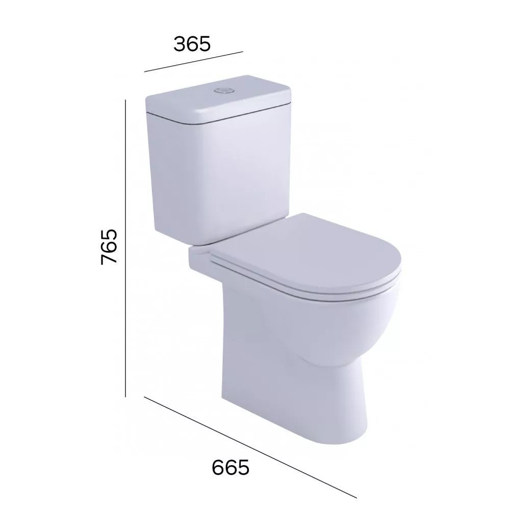 Унитаз-компакт Santek Остин Лайт Белый глянцевый 1WH501877 Унитаз-компакт Santek Остин Лайт Белый глянцевый 1WH501877 — изображение 5