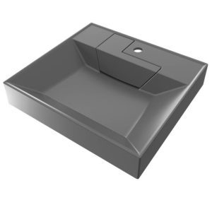 Раковина над стиральной машиной Uperwood Top 60 Серый матовый 2091021040