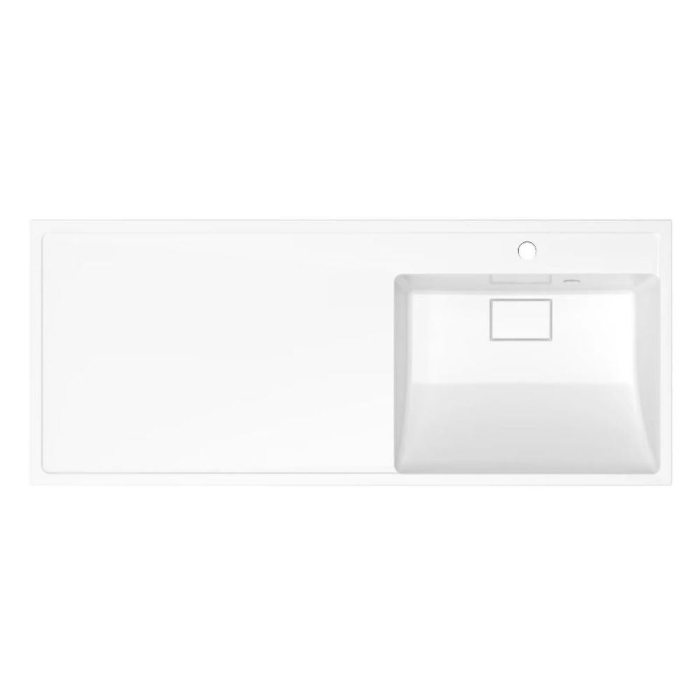 Раковина над стиральной машиной Uperwood Magenta 120 правая Белый глянцевый 2490000009 Раковина над стиральной машиной Uperwood Magenta 120 правая Белый глянцевый 2490000009 — изображение 2