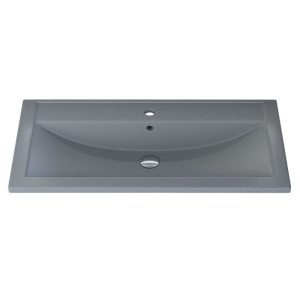 Раковина на мебель Uperwood Foster Quartz 90 Серый матовый 291030041