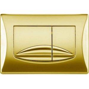 Клавиша смыва Oli River Dual Золото глянцевое 638508