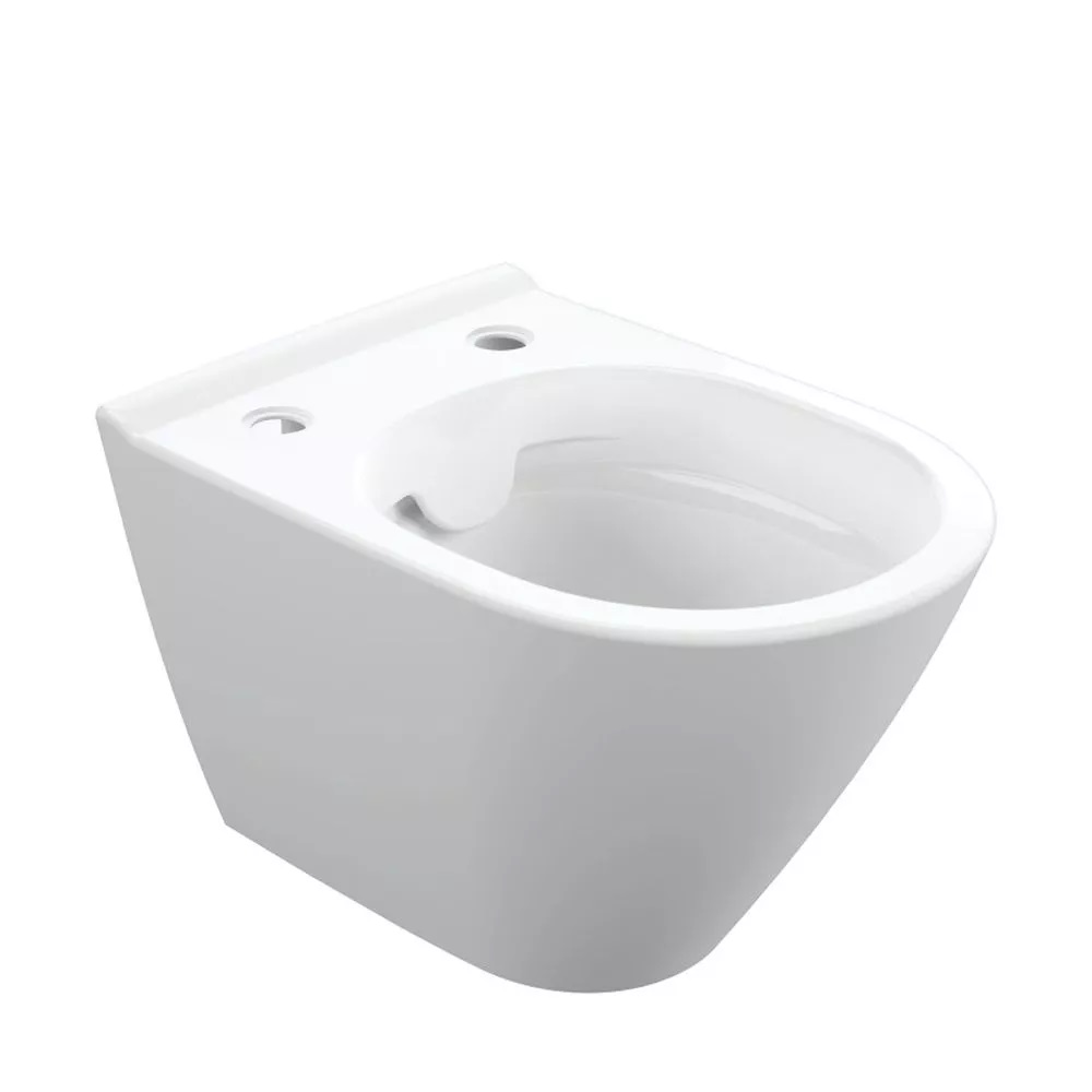 Унитаз подвесной Cersanit City Smart Clean с сиденьем дюропласт микролифт Белый глянцевый 64822 Унитаз подвесной Cersanit City Smart Clean с сиденьем дюропласт микролифт Белый глянцевый 64822 — изображение 3