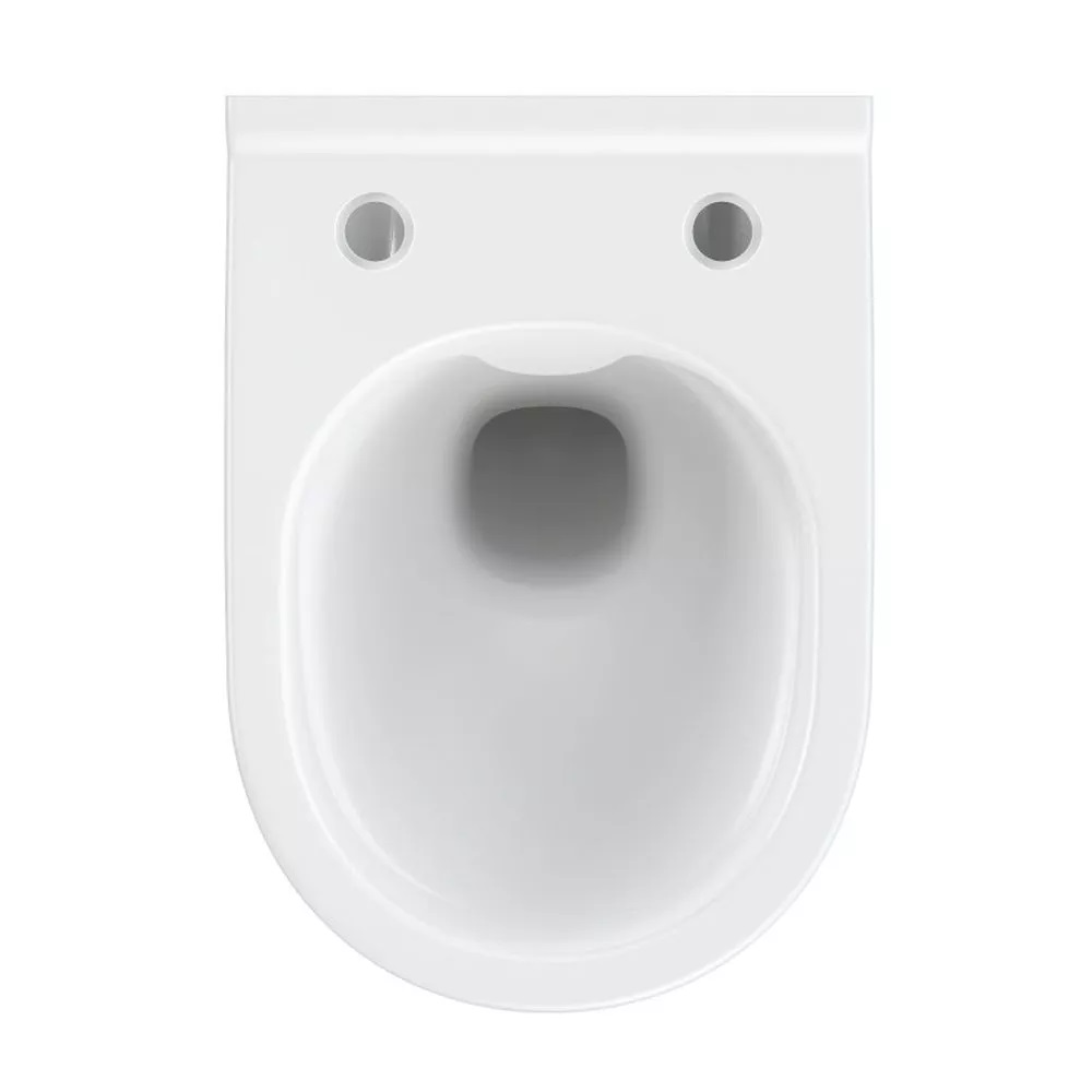 Унитаз подвесной Cersanit City Smart Clean с сиденьем дюропласт микролифт Белый глянцевый 64822 Унитаз подвесной Cersanit City Smart Clean с сиденьем дюропласт микролифт Белый глянцевый 64822 — изображение 4