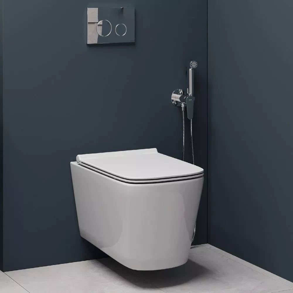 Унитаз подвесной Cersanit Crea Vortex с сиденьем дюропласт микролифт Белый глянцевый 68916 Унитаз подвесной Cersanit Crea Vortex с сиденьем дюропласт микролифт Белый глянцевый 68916 — изображение 2