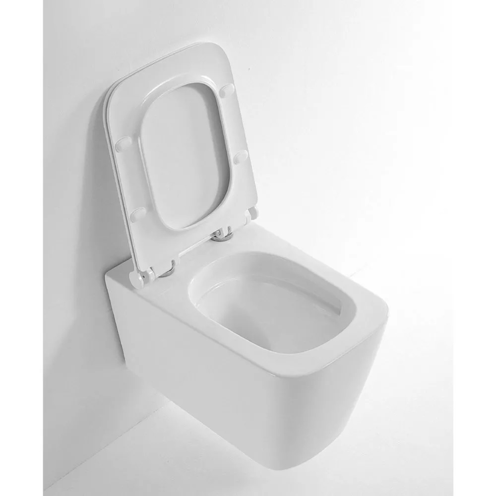 Унитаз подвесной Cersanit Crea Vortex с сиденьем дюропласт микролифт Белый глянцевый 68916 Унитаз подвесной Cersanit Crea Vortex с сиденьем дюропласт микролифт Белый глянцевый 68916 — изображение 3