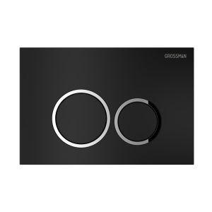Клавиша смыва Grossman Galaxy Черный матовый 700.K31.01.210.210