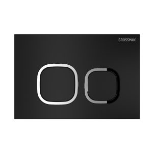 Клавиша смыва Grossman Cosmo Черный матовый 700.K31.02.210.210