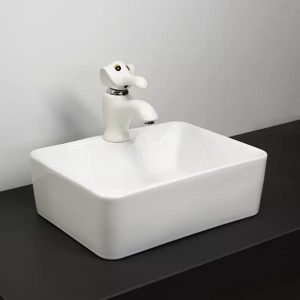 Раковина накладная Comforty детская 40 со смесителем Белый глянцевый 7291W/01W Раковина накладная Comforty детская 40 со смесителем Белый глянцевый 7291W/01W