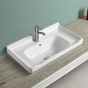 Раковина на мебель Comforty 82 Белый глянцевый 9335-80