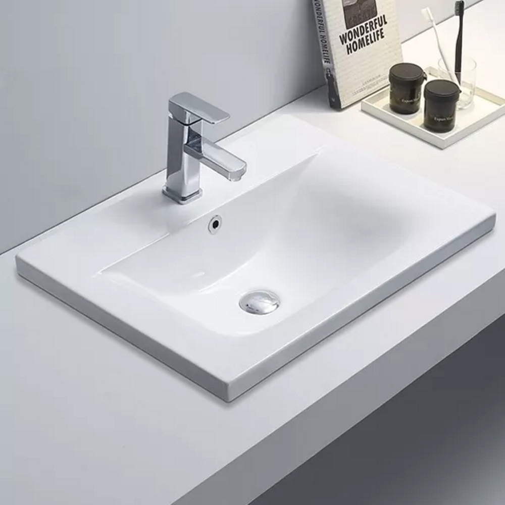 Раковина встраиваемая Comforty 61,3 Белый глянцевый 9494-60 Раковина встраиваемая Comforty 61,3 Белый глянцевый 9494-60