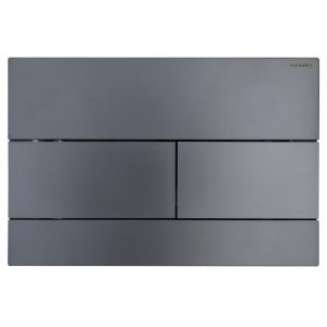 Клавиша смыва Azario New  Оружейная сталь AZ-013.08