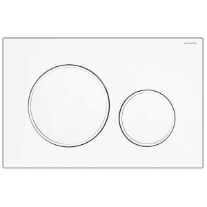 Клавиша смыва Azario New  Белый глянцевый AZ-017.01