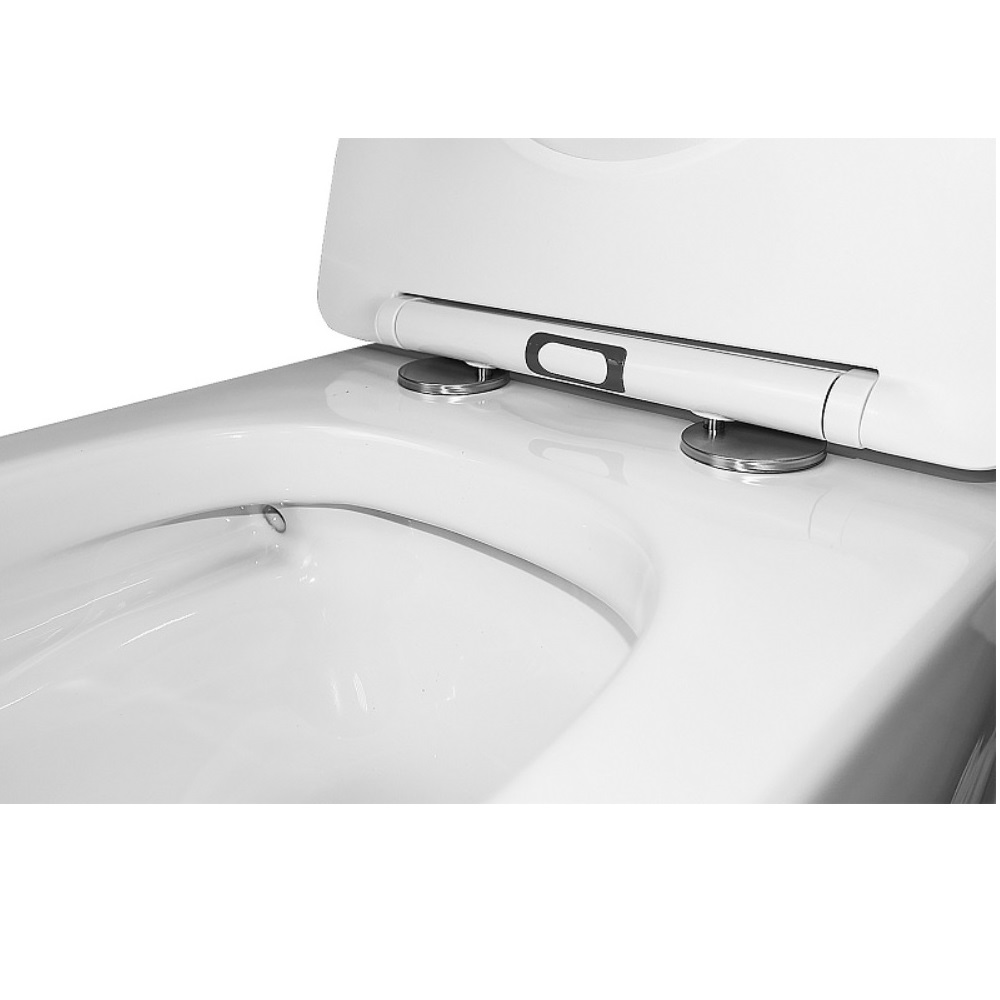 Унитаз подвесной Azario Ollin Белый глянцевый AZ-0513R Унитаз подвесной Azario Ollin Белый глянцевый AZ-0513R — изображение 3