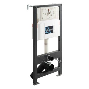 Инсталляция Azario New для скрытого монтажа унитаза  с возможностью подключения безконтактной клавиши смыва  AZ-510A