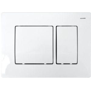 Клавиша смыва Azario AZ-8200  Белый AZ-8200-0032