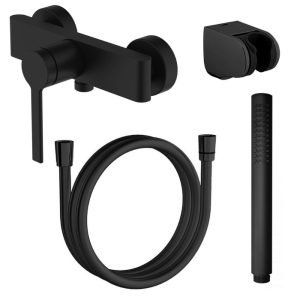 Смеситель для душа Azario Vincente Черный матовый AZ-VRZ338326PA Смеситель для душа Azario Vincente Черный матовый AZ-VRZ338326PA