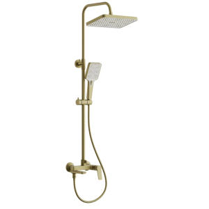 Душевая система Belz B713 с изливом Золото матовое B24715-5