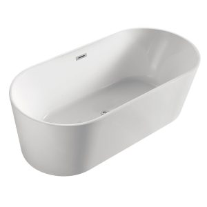 Ванна акриловая Azario Bristol 170х80 в комплекте с сифоном и металлической рамой Белый BRI17080 Ванна акриловая Azario Bristol 170х80 в комплекте с сифоном и металлической рамой Белый BRI17080