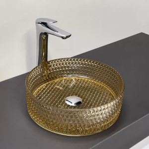 Раковина накладная Comforty 36 Светло-коричневый CF21012