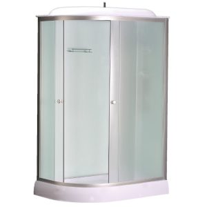 Душевая кабина Loranto Sunway 120х80 правая Хром / Матовое CS-66121R F 120