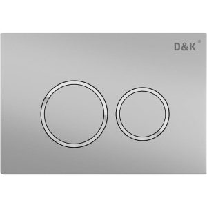 Клавиша смыва D&K Bayern Хром матовый DB1529002
