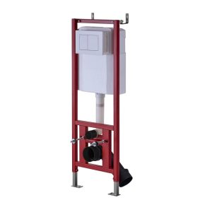 Инсталляция D&K DI для скрытого монтажа унитаза с клавишей смыва Белый DI8640116