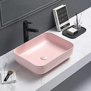 Раковина накладная Comforty T-Y9378 50х39 Розовый матовый 00-00007637 Раковина накладная Comforty T-Y9378 50х39 Розовый матовый 00-00007637