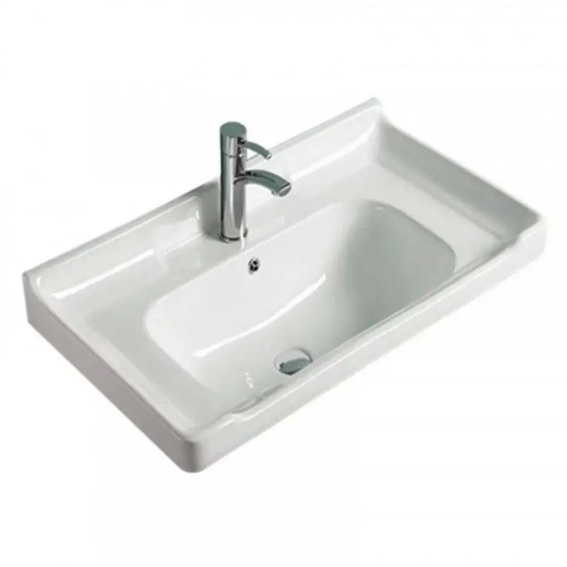 Раковина мебельная Comforty Overbuild 61х47,5 Белый глянцевый 4139755 Раковина мебельная Comforty Overbuild 61х47,5 Белый глянцевый 4139755