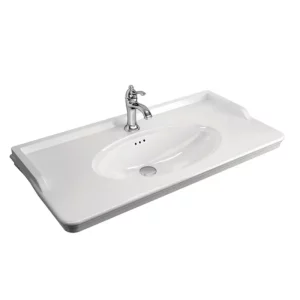 Раковина мебельная Comforty 501 50х100 Белый глянцевый 4142803 Раковина мебельная Comforty 501 50х100 Белый глянцевый 4142803