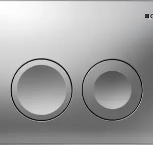 Клавиша смыва Geberit Delta 21, хром матовый