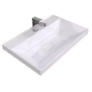 Раковина мебельная Uperwood Classic New 70 с крышкой слива Белый