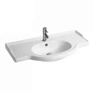 Раковина мебельная Comforty Overbuild 105х51 Белый глянцевый 3130592 Раковина мебельная Comforty Overbuild 105х51 Белый глянцевый 3130592