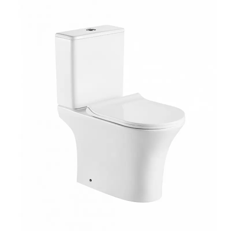 Унитаз-компакт Azario Fretta Round Белый AZ-1217 + AZ-1216-G Унитаз-компакт Azario Fretta Round Белый AZ-1217 + AZ-1216-G