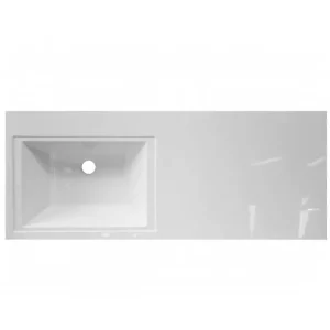 Раковина мебельная Эстет Даллас 110х48 левая Белый глянцевый ФР-00001741