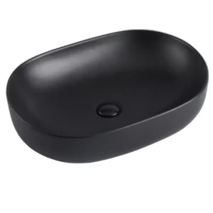 Раковина накладная Azario AZ 60х41,5 Графит матовый AZ-2196MDH