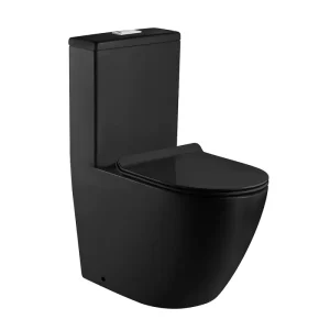 Унитаз-компакт Azario Morano Черный матовый AZ-1001MB Унитаз-компакт Azario Morano Черный матовый AZ-1001MB