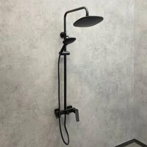 Душевая система Comforty FF071R-CMT Черный матовый