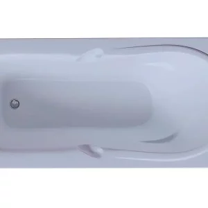 Ванна акриловая Aquatek Леда 170х80 (каркас + слив-перелив) Белый LED170-0000047