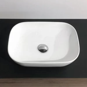 Раковина накладная Comforty 7810 32,5х45,5 Белый глянцевый 4150368