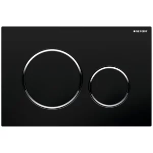 Клавиша смыва Geberit Sigma 20 Хром / Черный