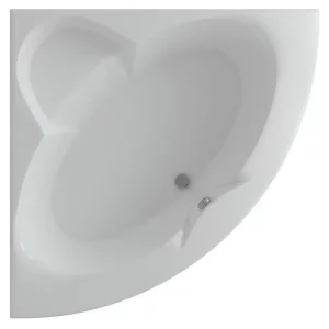 Ванна акриловая Акватек Поларис-1 138х138 (каркас + слив-перелив + экран)