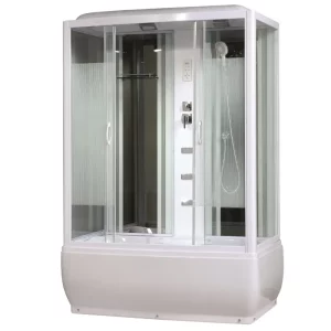 Душевая кабина Comforty 200 150х85 Хром / Прозрачное 216/2