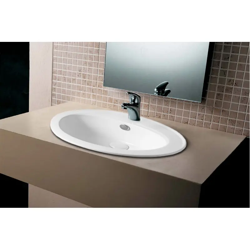 Раковина встраиваемая Azario AZ 56,5х47,5 Белый AZ-404 Раковина встраиваемая Azario AZ 56,5х47,5 Белый AZ-404 — изображение 2