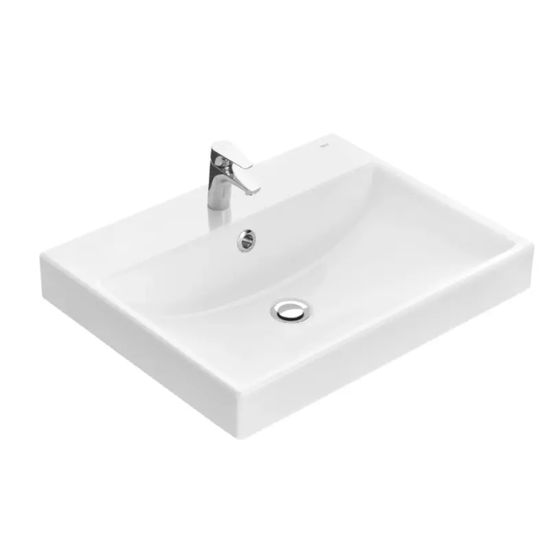 Раковина мебельная Roca Ona 60х46 Белый ZRU9307561 Раковина мебельная Roca Ona 60х46 Белый ZRU9307561 — изображение 2