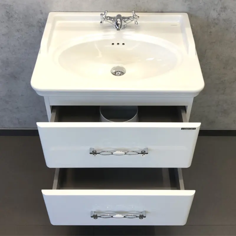 Раковина мебельная Comforty 501 50х65 Белый глянцевый 4144246 Раковина мебельная Comforty 501 50х65 Белый глянцевый 4144246 — изображение 2